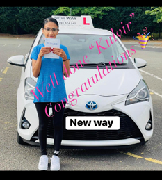 New Way Driving School - Pupil Driving Test Pass