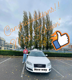 New Way Driving School - Pupil Driving Test Pass