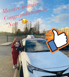 New Way Driving School - Pupil Driving Test Pass