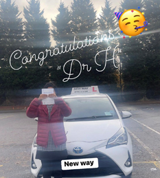 New Way Driving School - Pupil Driving Test Pass