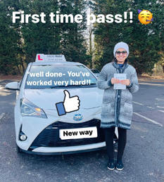 New Way Driving School - Pupil Driving Test Pass