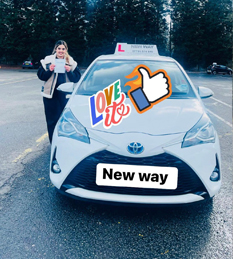 New Way Driving School - Pupil Driving Test Pass