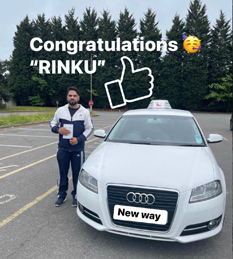 New Way Driving School - Pupil Driving Test Pass
