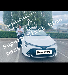 New Way Driving School - Pupil Driving Test Pass