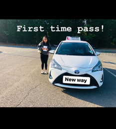 New Way Driving School - Pupil Driving Test Pass