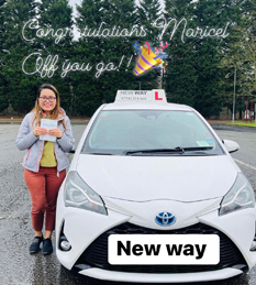 New Way Driving School - Pupil Driving Test Pass