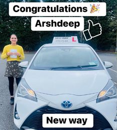 New Way Driving School - Pupil Driving Test Pass