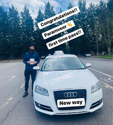 New Way Driving School - Pupil Driving Test Pass