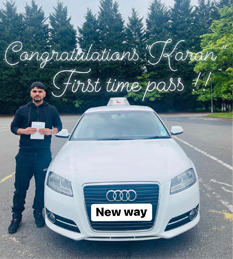 New Way Driving School - Pupil Driving Test Pass