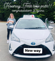New Way Driving School - Pupil Driving Test Pass