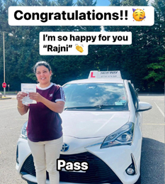 New Way Driving School - Pupil Driving Test Pass